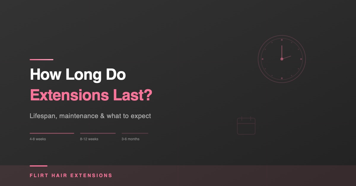 How Long Do Hair Extensions Last? Complete Lifespan Guide