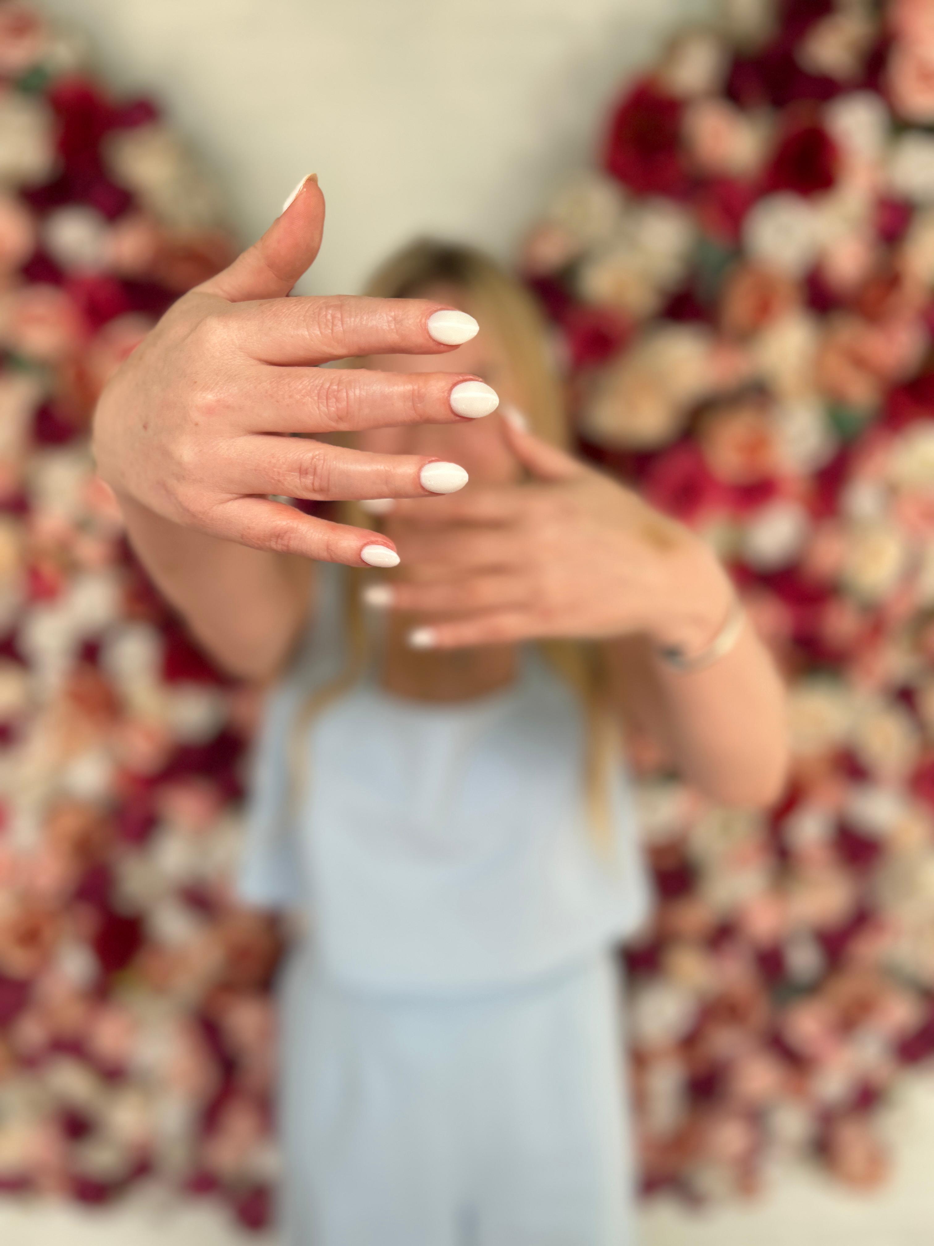 Rubber-based gel overlay nails